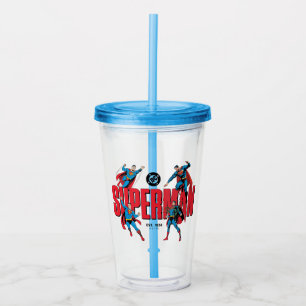Verre En Acrylique Légendes de Superman pour toujours Graphique