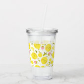 Verre En Acrylique Lemon blanc de fraise (Dos)