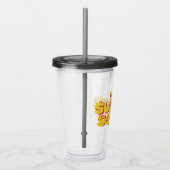 Verre En Acrylique L'équipe du suicide | Logo d'icône de caractère (Droite)