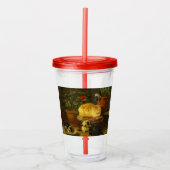 Verre En Acrylique Les chatons en jeu (Devant)