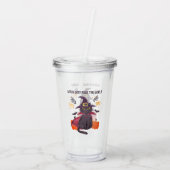 Verre En Acrylique Les Chats-Sorcières dominent le monde (Dos)