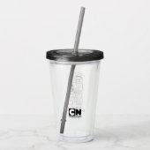 Verre En Acrylique Les Grandes Aventures de Billy & Mandy - La Fin (Dos)