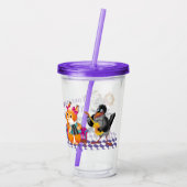 Verre En Acrylique Les souris et les écureuils jouent un concert (Dos)