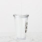 Verre En Acrylique Let's Get Chocolate Wasted Chocoholic (Droite)