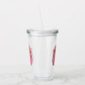 Verre En Acrylique Lettre A Café : Monogramme Initiale  (Gauche)