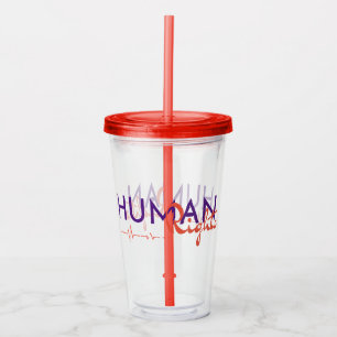 Verre En Acrylique Lifeline to Human Rights