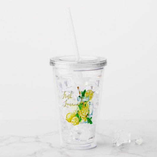 Verre En Acrylique Limonade (Devant glace)