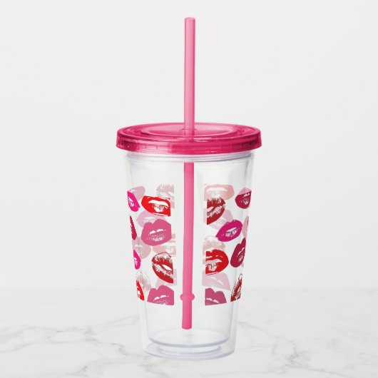 Verre En Acrylique Lip (Droite)