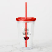 Verre En Acrylique Little Love Bug - (Devant)