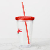 Verre En Acrylique Logo Batman manuscrit de chaume (Gauche)