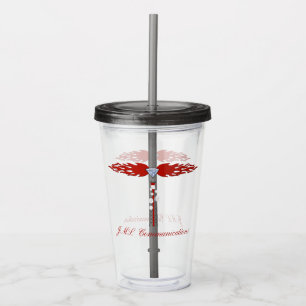Verre En Acrylique Logo de la tour de communication JML