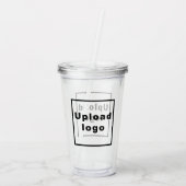 Verre En Acrylique Logo d'entreprise sur tondeuse acrylique (Dos)