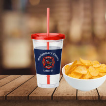 Logo du service d'incendie personnalisé