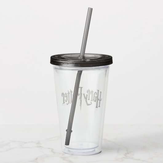Verre En Acrylique Logo Harry Potter (Dos)