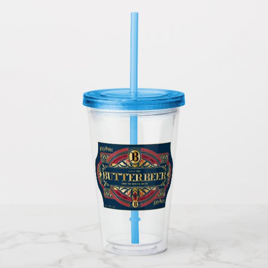 Verre En Acrylique Logo horizontal BUTTERBEER™ (Devant)