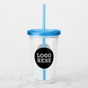 Verre En Acrylique Logo ici