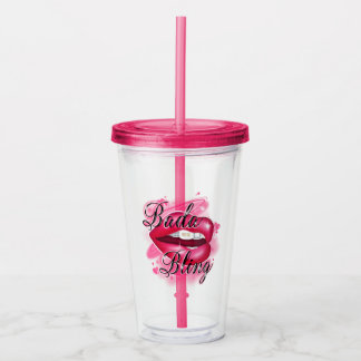 Verre En Acrylique Logo original BBBM Tumbler acrylique