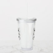 Verre En Acrylique Logo professionnel personnalisé Slogan Texte profe (Droite)