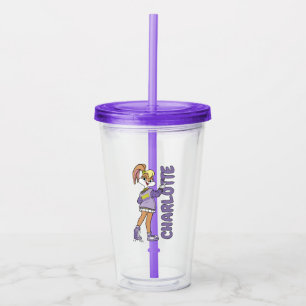 Verre En Acrylique Lola TUNE SQUAD™ Varsity Heart