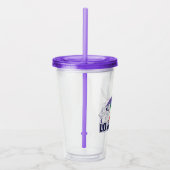 Verre En Acrylique LOONEY TUNES™ - L'amour c'est l'amour (Droite)