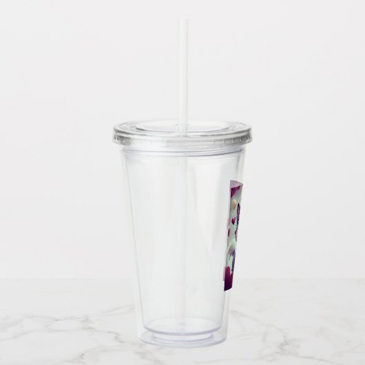 Verre En Acrylique Loup joueur (Droite)