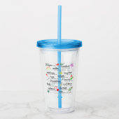 Verre En Acrylique Ma Prière Pour Vous Bénédiction (Devant)