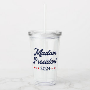 Verre En Acrylique Madame la Présidente 2024 I - Kamala Harris