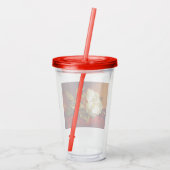 Verre En Acrylique Magnolia sur Red Velvet Martin Johnson Heade (Dos)