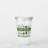 Verre En Acrylique Maître Gardener Personnalisé (Devant)