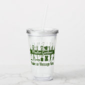 Verre En Acrylique Maître Gardener Personnalisé (Dos)