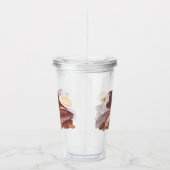 Verre En Acrylique Majestic Bald Eagle par Audubon avec du poisson fr (Droite)