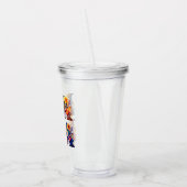 Verre En Acrylique MAMA Floral (Gauche)