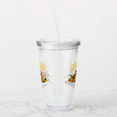 Verre En Acrylique Mangez vos Légumes Citer salade fraîche mélange bo (Gauche)