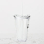 Verre En Acrylique Manic momday Modern Mother's Day Pun (Droite)