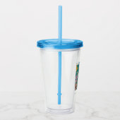 Verre En Acrylique Marché aux fleurs Madrid Imprimer (Droite)