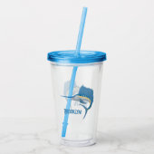 Verre En Acrylique Marée de plaisance de l'espadon (Dos)