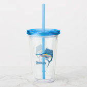 Verre En Acrylique Marée de plaisance de l'espadon (Devant)