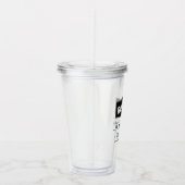 VERRE EN ACRYLIQUE MARIAGE DE GROUPE PERSONNALISÉ ACRYLIC TUMBLER (Droite)