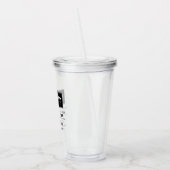 VERRE EN ACRYLIQUE MARIAGE DE GROUPE PERSONNALISÉ ACRYLIC TUMBLER (Gauche)