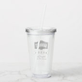 VERRE EN ACRYLIQUE MARIAGE DE GROUPE PERSONNALISÉ ACRYLIC TUMBLER (Dos)