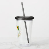 Verre En Acrylique Mariage géométrique tournesol (Gauche)