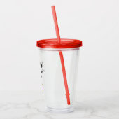 Verre En Acrylique Mariage personnalisé (Gauche)