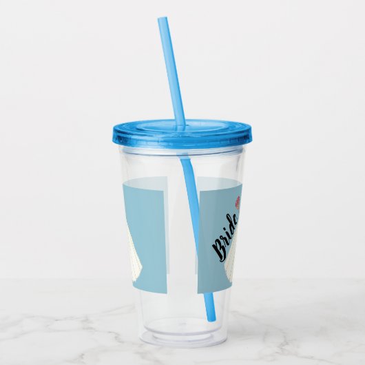 Verre En Acrylique Mariée (Gauche)