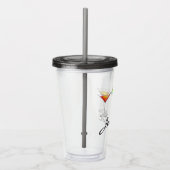 Verre En Acrylique Martini Cosmo Manhattan Cocktails de drinks mixtes (Droite)