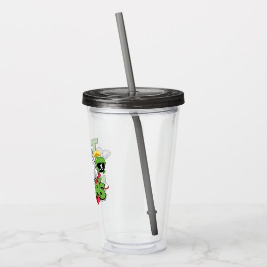 Verre En Acrylique MARVIN THE MARTIAN™ I Laser Humains (Gauche)