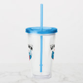 Verre En Acrylique Mignonne jouet avion sur mesure nom garçon fête d' (Droite)