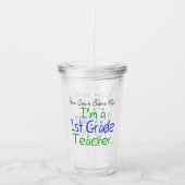 Verre En Acrylique Mignonne Vous ne pouvez pas me faire peur Je suis  (Devant)