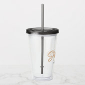 Verre En Acrylique Mini-Sirène Simple Classique Personnalisée (Droite)