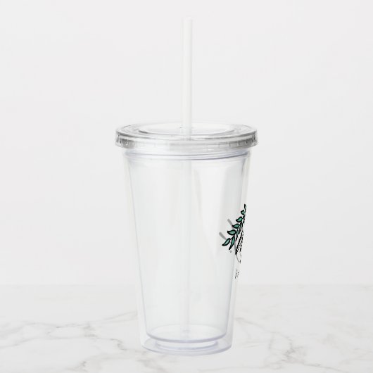 Verre En Acrylique Mme Your Name de Handlettered (Droite)