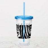Verre En Acrylique Modèle Zebra (Droite)